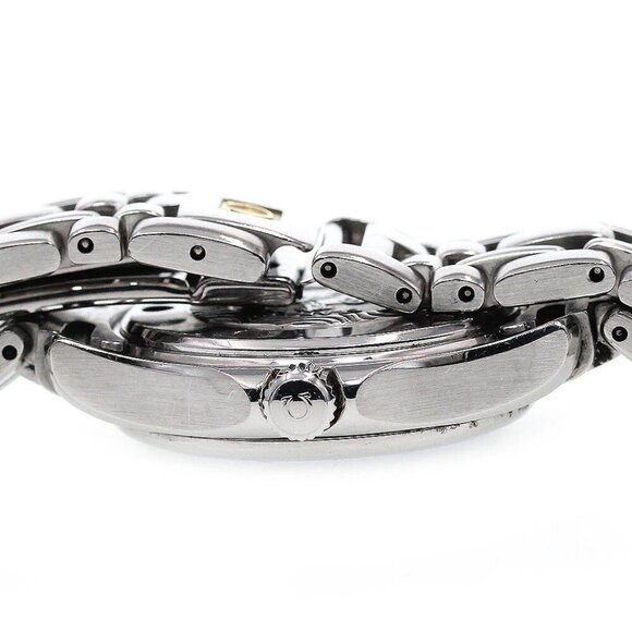 OMEGA Seamaster120 2571.81 Date Navy Dial Quartz Ladies Watch - Picture 8 of 12